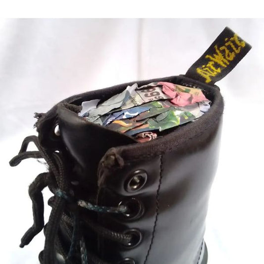 1460 Black Leather | 5 UK