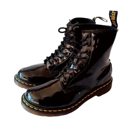 1460 W Black Patent Leather | 5 UK