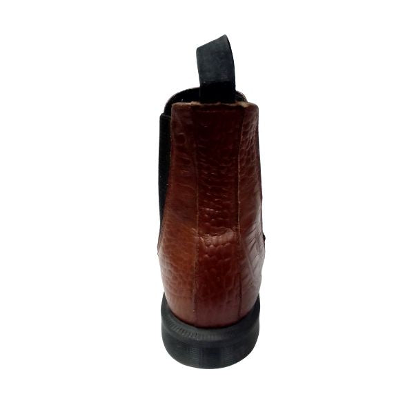 Flora Croc Brown Leather | 5 UK