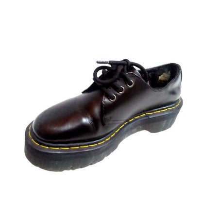 1461 Quad Platform Leather | 6 UK