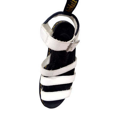 Blaire White Leather Sandal | 6 UK
