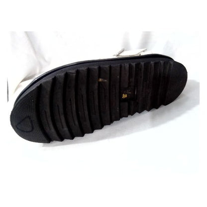 Blaire White Leather Sandal | 6 UK