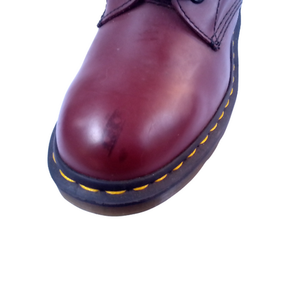 1460 Smooth Leather Cherry Red | 7 UK