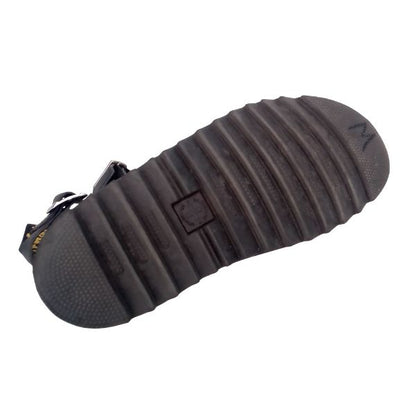 Avry Black Leather Sandal | 7 UK